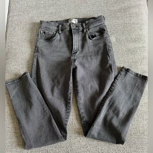 Agolde Womens Gray Skinny Jeans Size 26